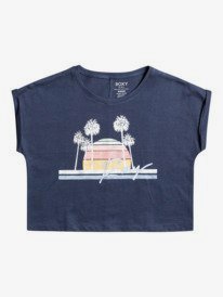 roxy, Girls 8-16 Be Good T-Shirt, MOOD INDIGO (bsp0) Be Good - T-Shirt for Girls 8-16 ERGZT03835