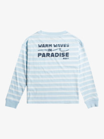 roxy, Love Someone 2022 - T-shirt met Lange Mouwen voor Meisjes, COOL BLUE RG AT DOWN STRIPES H (bzq1) Love Someone 2022 - Long Sleeve T-Shirt for Girls ERGZT03873