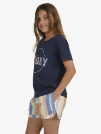 2 Girls 4-16 Day And Night T-Shirt Blue ERGZT03935 Roxy