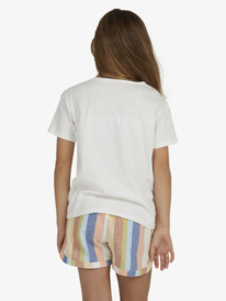 1 Girls 4-16 Day And Night T-Shirt White ERGZT03936 Roxy