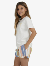 2 Girls 4-16 Day And Night T-Shirt White ERGZT03936 Roxy