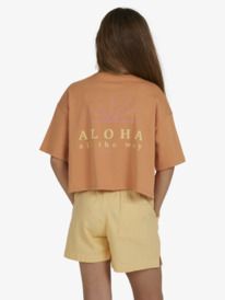 roxy, Girls 4-16 Take You Dancing Boxy T-Shirt, TOASTED NUT (ckn0) TAKE YOU DANCING ERGZT03937