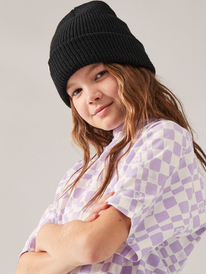 3 Set The Mood - Camiseta de Corte Cuadrado para Chicas 10-16 Rosa ERGZT03957 Roxy