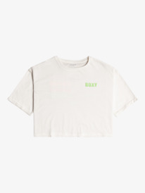 8 Call You Mine - Boxy Oversized T-Shirt for Girls 4-16 White ERGZT03972 Roxy