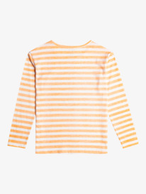roxy, Girls 4-16 Still On My Brain Long Sleeve T-Shirt, MOCK ORANGE LINE UP HORIZONTAL (ngz2) STILL ON MY BRAIN ERGZT03979