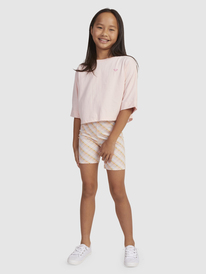 6 Unknown Song - T-shirt pour Fille 4-16 Rose ERGZT03996 Roxy