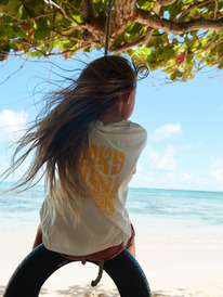 1 Gone To California A - T-Shirt for Girls (10-16 years) White ERGZT04000 Roxy
