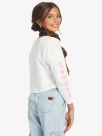 11 All You Never Say - T-shirt manches longues pour Fille (10-16 ans) Blanc ERGZT04006 Roxy