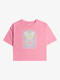 5 Girls' 4-16 Sun For All Seasons D T-Shirt Pink ERGZT04007 Roxy