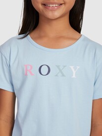 4 Day And Night B - T-Shirt voor Meisjes 4-16 Blue ERGZT04009 Roxy