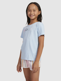 3 Day And Night B - T-Shirt voor Meisjes 4-16 Blue ERGZT04009 Roxy