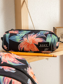 1 Da Rock Printed - Federmäppchen für Frauen Schwarz ERJAA04051 Roxy