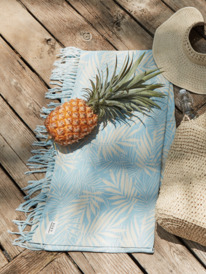 1 Womens Sand Of Love Beach Towel Blue ERJAA04111 Roxy
