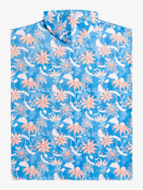 roxy, Stay Magical Printed Hooded Changing Towel, AZURE BLUE CASA FLEUR (bjt7) Stay Magical Printed - Hooded Changing Towel ERJAA04126