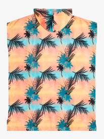 roxy, Warmy Sunset - Serviette de change à capuche, BACHELOR BUTTON PALM BEACH (bgz8) Warmy Sunset - Hooded Changing Towel ERJAA04129