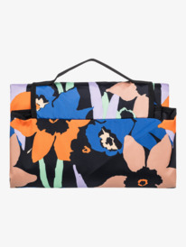 roxy, Spring Bouquet Outdoor Blanket, ANTHRACITE FLOWER JAMMIN (kvj6) Spring Bouquet - Outdoor Blanket ERJAA04137