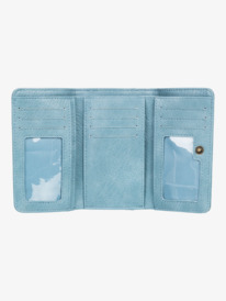 roxy, Crazy Diamond Tri-fold Wallet, AZURE BLUE (bjt0) Crazy Diamond - Tri-fold Wallet ERJAA04144