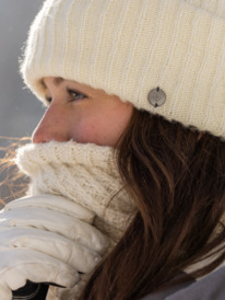 2 Blizzard - Technische Fleece Kraag voor Dames White ERJAA04167 Roxy