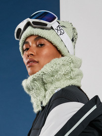 4 Winter - Colarinho técnico em velo para Mulher Verde ERJAA04168 Roxy
