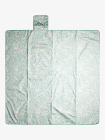 2 Womens Spring Bouquet Beach Blanket Blue ERJAA04194 Roxy