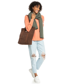 1 Rosy Sunset - Strickschal für Frauen Grün ERJAA04201 Roxy