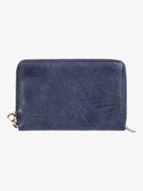 3 Womens Magic Happens Zip-Around Wallet Blue ERJAA04207 Roxy