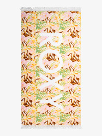 1 New Fringes Beach Towel Green ERJAA04230 Roxy