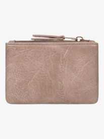2 Womens Live In Wonder Zipper Wallet Brown ERJAA04278 Roxy