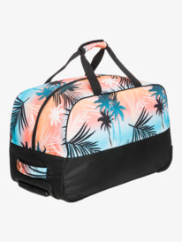 3 Feel It All Large Wheeled Duffle Bag Blue ERJBL03280 Roxy