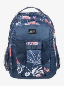 2 Just Be Happy 23L - Medium Backpack for Women Blue ERJBP04362 Roxy