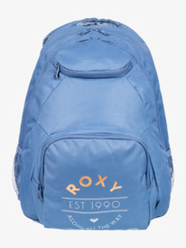 roxy, Shadow Swell Logo 24L Backpack, BIJOU BLUE (bng0) SHADOW SWELL LOGO ERJBP04562