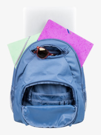 3 Shadow Swell Logo 24L Backpack Blue ERJBP04562 Roxy