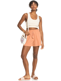 9 Fresh Iris - Small Crossbody Bag Beige ERJBP04605 Roxy