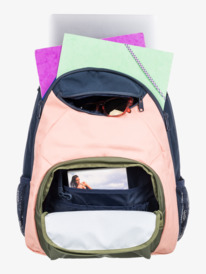 3 Shadow Swell Medium Backpack Blue ERJBP04613 Roxy
