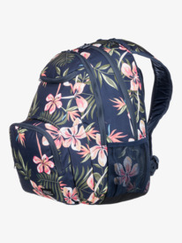 1 Shadow Swell Printed - Mittelgroßer Rucksack Blau ERJBP04614 Roxy