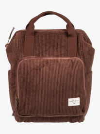 6 Cosy Nature - Mochila média de bombazina para Mulher Vermelho ERJBP04652 Roxy