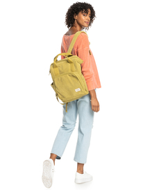 1 Cosy Nature - Mochila Mediana de Pana para Mujer  ERJBP04652 Roxy