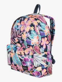 1 Womens Sugar Baby Printed 16L Small Backpack Blue ERJBP04668 Roxy