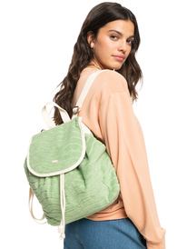 3 Sunny Palm Small Backpack Green ERJBP04711 Roxy