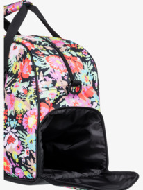 3 Womens Feel Happy Medium Duffle Bag Black ERJBP04722 Roxy