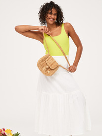 3 Womens Ritual Kiss Crossbody Bag Yellow ERJBP04727 Roxy