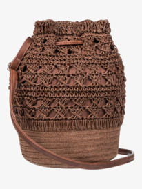 8 Womens Sunset Music Bucket Bag Brown ERJBP04757 Roxy