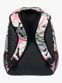 2 Womens Shadow Swell Printed 24L Medium Backpack Black ERJBP04760 Roxy