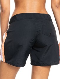 4 Tropical Oasis 5" - Calções de banho para Mulheres jovens Preto ERJBS03207 Roxy