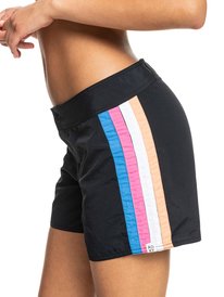 1 Tropical Oasis 5" - Calções de banho para Mulheres jovens Preto ERJBS03207 Roxy