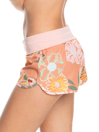 1 Endless Summer Printed 2" Boardshorts Brown ERJBS03216 Roxy