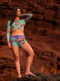 3 Stella Jean x Roxy 2" Boardshorts  ERJBS03221 Roxy