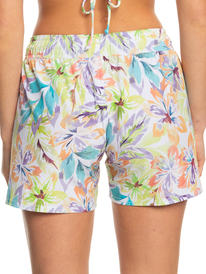 roxy, Roxy Sea Printed 5" Boardshorts, SNOW WHITE PUALANI COMBO (wbb8) ROXY SEA PRINTED BSH 5 INCH ERJBS03231