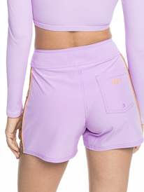 roxy, Throw Back - Calções de banho pelo joelho para Mulher, PURPLE ROSE (png0) Throw Back - Board Shorts for Women ERJBS03257