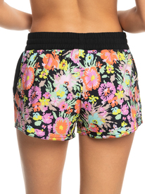 3 Womens ROXY Active Swim Shorts Black ERJBS03274 Roxy